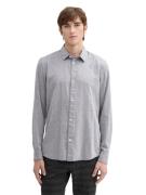 Tom Tailor Denim Overhemd met lange mouwen met kentkraag