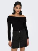 Only Shirt met lange mouwen ONLGLAMOUR L/S OFF SHOULDER TOP CC JRS