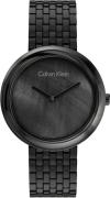 Calvin Klein Kwartshorloge Twisted bezel Polshorloge, dameshorloge, pa...