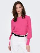 Only Trui met ronde hals ONLFAYE LIFE L/S PULLOVER KNT NOOS