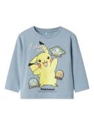 Name It Shirt met lange mouwen NMMJUMBO POKEMON NREG LS TOP BOX SKY