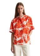 Marc O'Polo Blouse met korte mouwen met modieuze all-over print