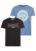 Lonsdale T-shirt FARNDON Set van 2 (set, 2-delig)
