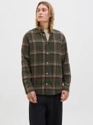 Jack & Jones Overhemd met lange mouwen JJECLASSIC FLANNEL CHECK SHIRT ...