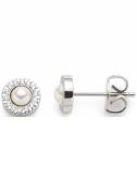 LEONARDO Oorstekers Oorbel Isa, 023347, 023349 met glassteen of parel ...