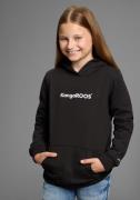 KangaROOS Hoodie met logoprint Lange mouwen, bedrukt, van sweatstof me...