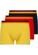 Bruno Banani Retro hipster Golden Goal met meerkleurige boord (Set van...
