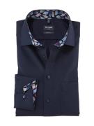 OLYMP Businessoverhemd Luxor modern fit contrasterende details aan de ...