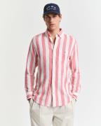 Gant Overhemd met lange mouwen REG COTTON LINEN BOLD STRIPE SHIRT