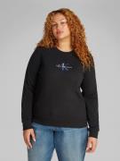 Calvin Klein Jeans Plus Sweatshirt PLUS GRADIENT MONOLOGO CREWNECK