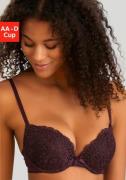 Vivance Push-up-bh rondom met gebloemd kant, dessous