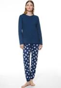 Mey Pyjama SCRIBBLED DOTS Gestippelde broek met boorden (2-delig)