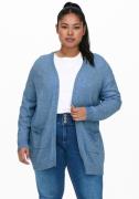 ONLY CARMAKOMA Vest CARESLY L/S OPEN CARDIGAN NOOS KNT