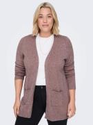 ONLY CARMAKOMA Vest CARESLY L/S OPEN CARDIGAN NOOS KNT