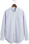 Gant Overhemd met lange mouwen Regular fit poplin overhemd licht slijt...