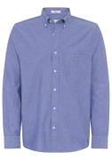 Gant Overhemd met lange mouwen Regular fit poplin overhemd licht slijt...