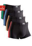 AUTHENTIC UNDERWEAR Boxershort voor heren met contrastkleurige strepen...
