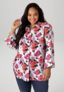 Aniston PLUS Overhemdblouse met trendy bloemenprint