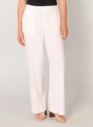 Base Level Linnen broek YUL met elastische taille