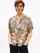 Tommy Hilfiger Overhemd met korte mouwen LIGHTWEIGHT LEAF AOP SS SHIRT