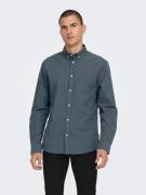 ONLY & SONS Overhemd met lange mouwen ONSALVARO SLIM LS OXFORD SHIRT N...