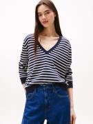 TOMMY JEANS Trui met V-hals TJW ESSENTIAL VNECK SWEATER EXT