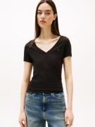 TOMMY JEANS T-shirt TJW 2PACK V-NECK TEE (set, 2-delig, 2 stuks)