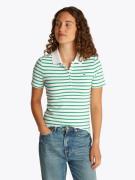 Tommy Hilfiger Poloshirt 1985 Slim Fit Pique Premium met logo-borduurs...