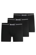 BOSS Boxershort BoxerBr 3P Bold met boss logo-elastische tailleband (3...