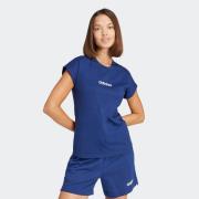 adidas Sportswear T-shirt W LIN SJ T Basic T-shirt van zacht materiaal
