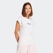 adidas Sportswear T-shirt W LIN SJ T Basic T-shirt van zacht materiaal
