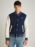 TOMMY JEANS Bomberjack TJM WOOL BLEND VARSITY JKT EXT met colorblock-o...