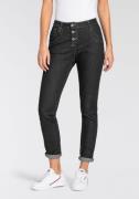 Please Jeans 5-pocket jeans Zichtbare knoopsluiting
