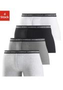 AUTHENTIC UNDERWEAR Boxershort voor heren zwarte weefband met logo-ops...