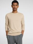 SELECTED HOMME Gebreide trui SLHBERG CREW NECK NOOS