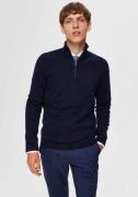 SELECTED HOMME Schipperstrui SLHBERG HALF ZIP CARDIGAN NOOS
