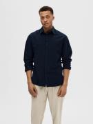 SELECTED HOMME Linnen overhemd SLHSLIMNEW-LINEN SHIRT LS NOOS
