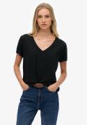 Superdry T-shirt STUDIOS SLUB EMB VEE TEE