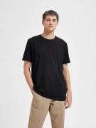 SELECTED HOMME Shirt met ronde hals SLHASPEN SS O-NECK TEE NOOS