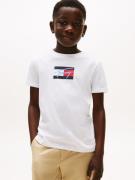Tommy Hilfiger T-shirt TOMMY SCRIPT FLAG PRINT TEE SS