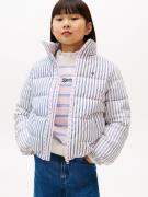 Tommy Hilfiger Gewatteerde jas MIX STRIPE PUFFER