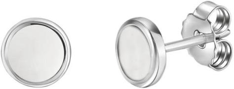 Firetti Paar oorstekers Sieraad Geschenk, Oorbellen Cirkel rond, zilve...