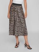 Vila Plissérok VINITBAN PRINT SKIRT - NOOS