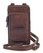 GreenLand Nature Gsm-tasje NATURE leather-cork met opgestikte portemon...