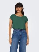 Only Blouse met korte mouwen ONLVIC – Vrouwelijke blouseshirt in losse...