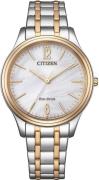 Citizen Solarhorloge Polshorloge, dameshorloge, roestvrijstalen band, ...