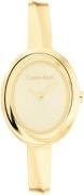 Calvin Klein Kwartshorloge TWISTED BEZEL BANGLE Horloge, dameshorloge,...
