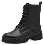 Marco Tozzi Veterlaarsjes FALLA blokhak, veterschoenen met studs aan d...