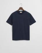 Gant T-shirt REG TONAL SHIELD SS T-SHIRT Borduurwerk, ronde hals, regu...