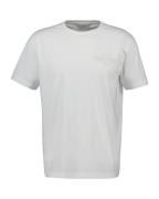 Gant T-shirt REG TONAL SHIELD SS T-SHIRT Borduurwerk, ronde hals, regu...